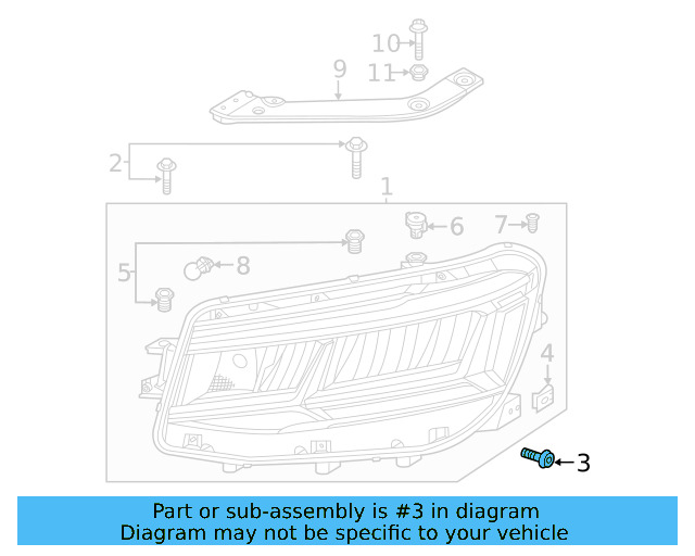 Impact Bar Bolt N-909-936-03 - View 153