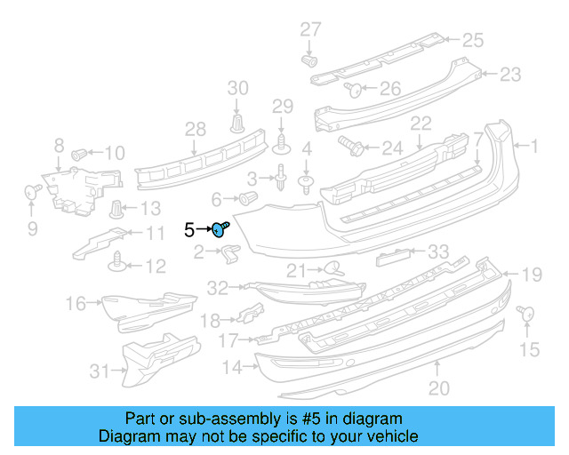 Headlamp Assembly Mount Bolt N-910-423-01 - View 41