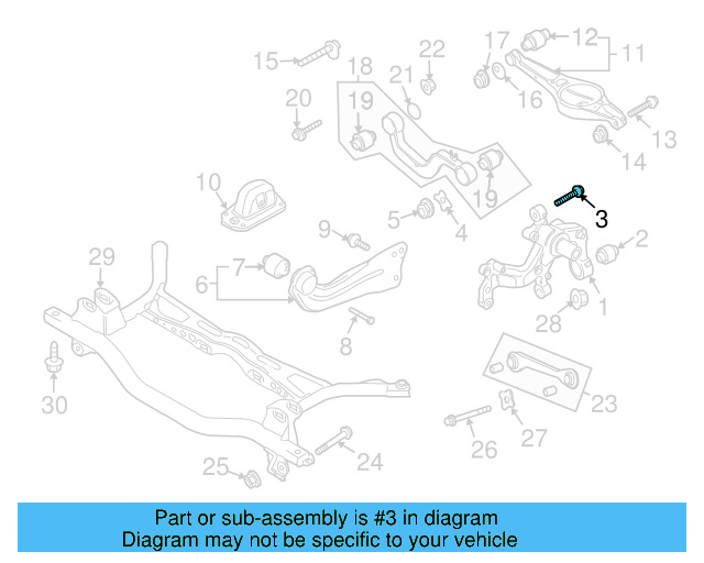 Lateral Arm Bolt N-910-475-02 - View 7