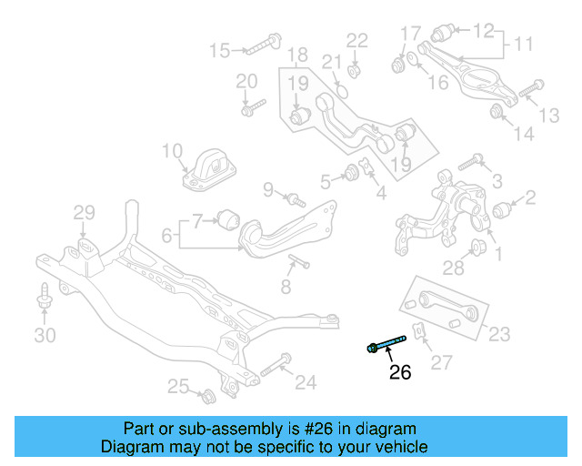 Lateral Arm Bolt N-910-475-02 - View 9