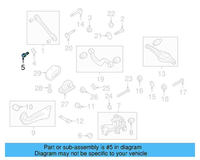 Tie Rod Assembly Mount Bolt N-102-112-02 - View 50