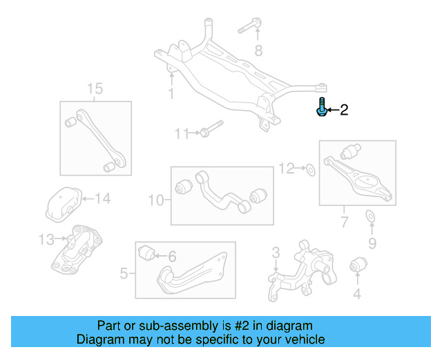 Suspension Cross N-910-964-01 - View 5