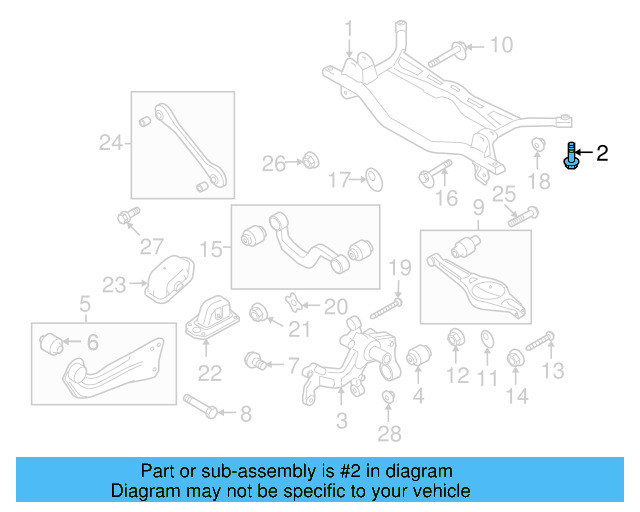 Suspension Cross N-910-964-01 - View 11