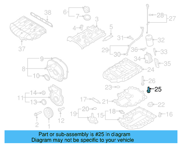 Door Trim Panel Screw N-910-967-01 - View 27