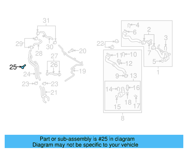 Door Trim Panel Screw N-910-967-01 - View 33