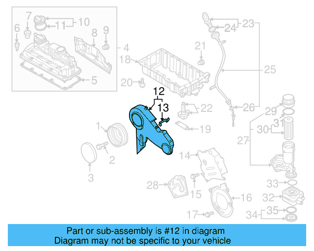 Timing Case Bolt N-910-967-02 - View 11