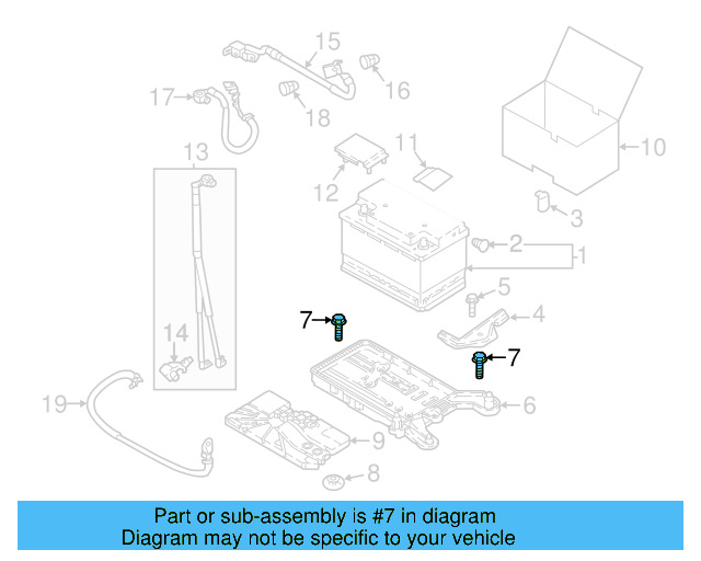 Headlamp Assembly Bolt N-911-776-01 - View 13