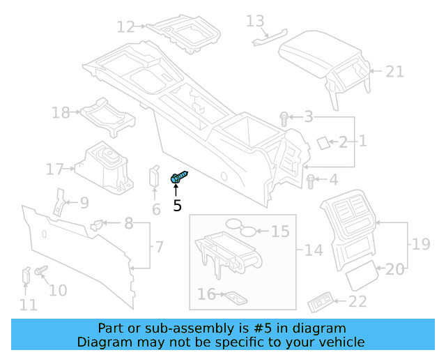 Console Body Screw N-911-883-01 - View 12