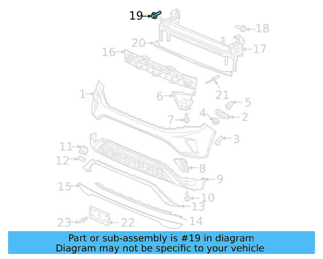 Impact Bar Bolt N-911-964-02 - View 93