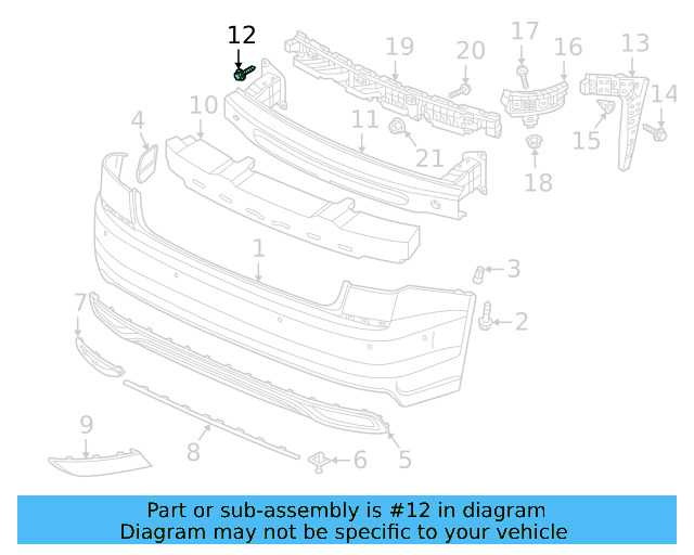 Impact Bar Bolt N-909-936-03 - View 142