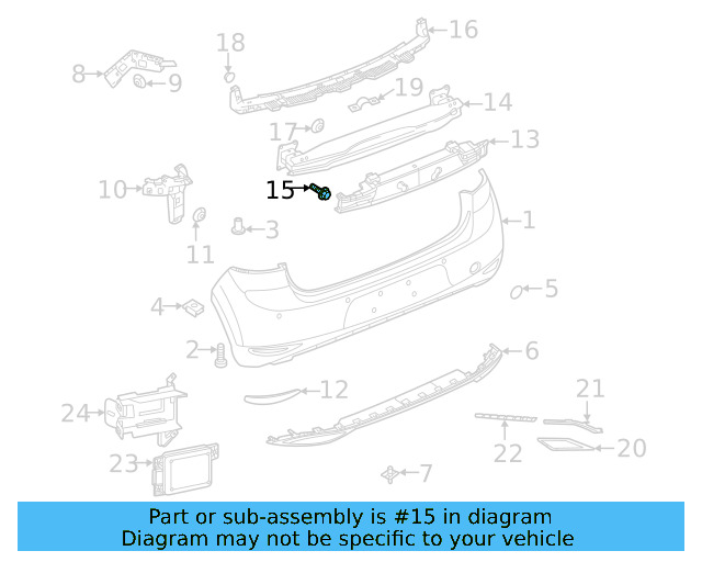 Fender Liner Retainer Nut N-908-338-01 - View 283