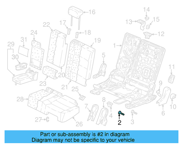 Impact Bar Bolt N-911-964-02 - View 87
