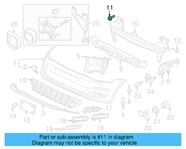 Impact Bar Bolt N-911-964-02 - View 102