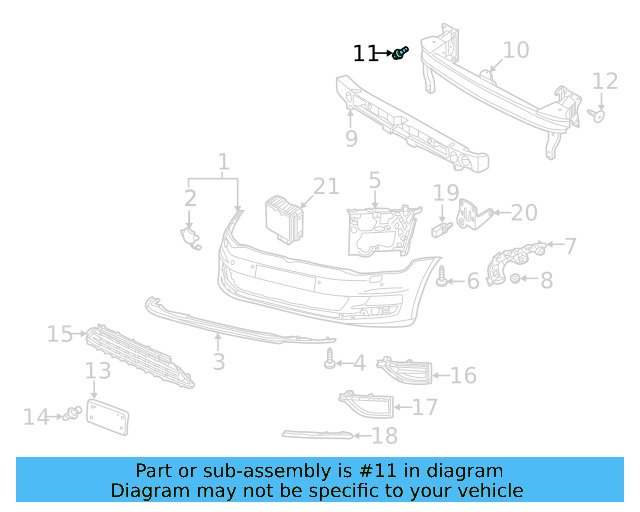 Impact Bar Bolt N-911-964-02 - View 29
