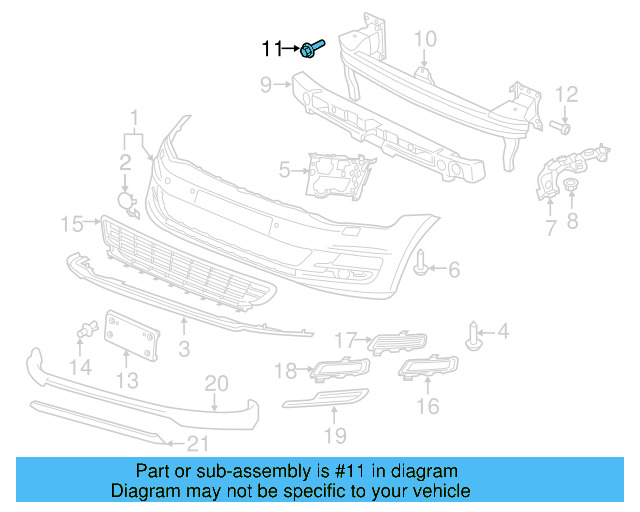 Impact Bar Bolt N-911-964-02 - View 16