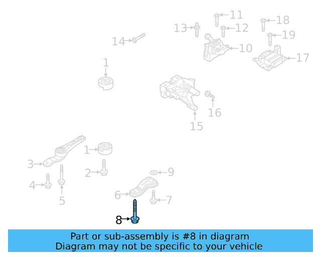 Bushing Kit Bolt N-912-010-01 - View 2