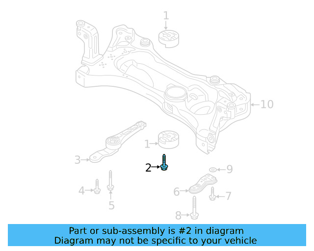 Bushing Kit Bolt N-912-010-01 - View 59