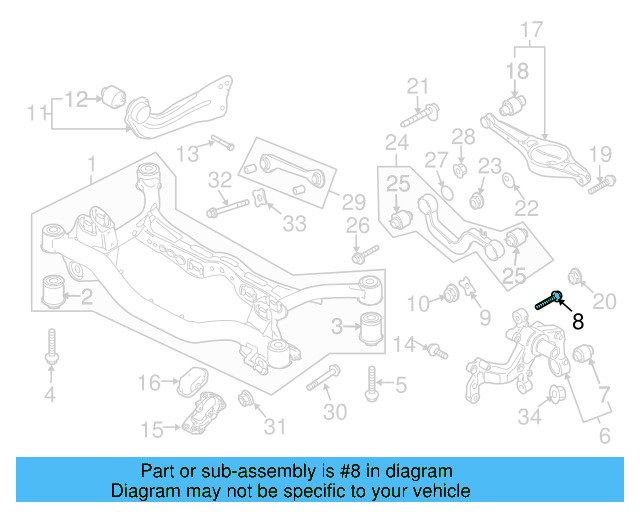 Knuckle Mount Bolt N-912-013-01 - View 25