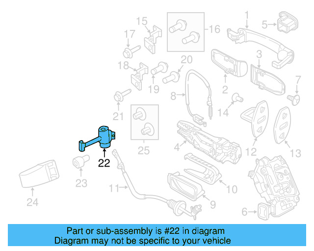 Hinge Bolt N-909-305-03 - View 20