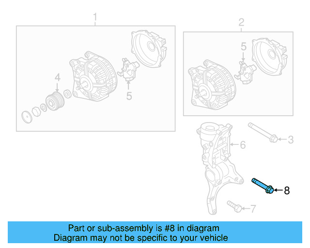 Mount Bracket Lower Bolt N-910-268-02 - View 18