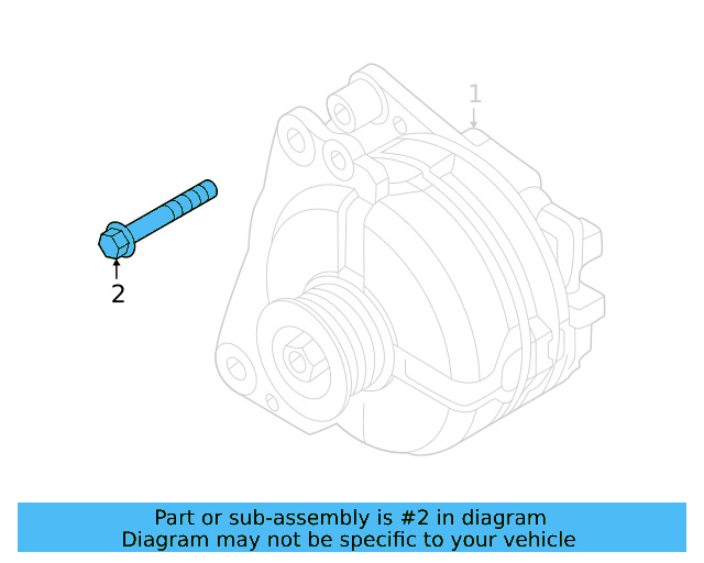 Compressor Mount Bolt N-912-045-01 - View 13