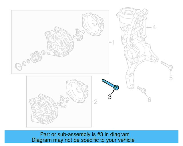 Mount Bracket Lower Bolt N-910-268-02 - View 40