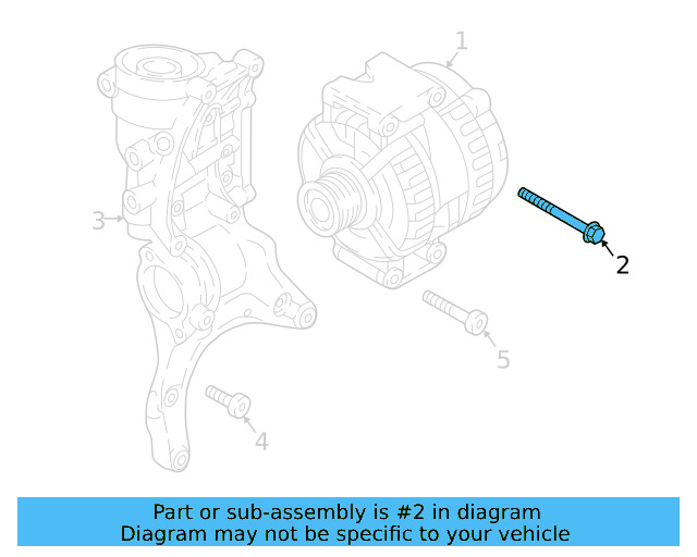 Mount Bracket Lower Bolt N-910-268-02 - View 23