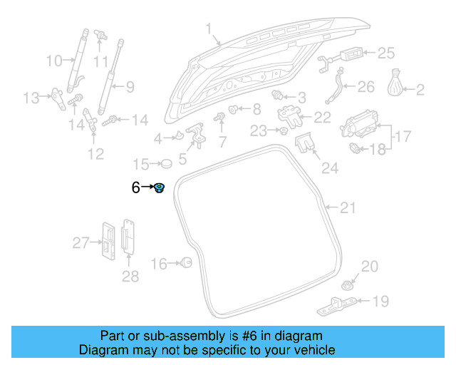 Hinge Nut N-912-184-01 - View 3