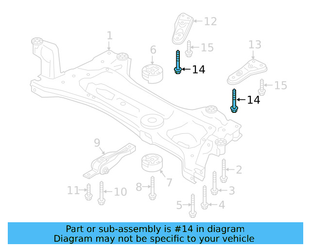 Side Support Mount Bolt N-912-312-01 - View 17