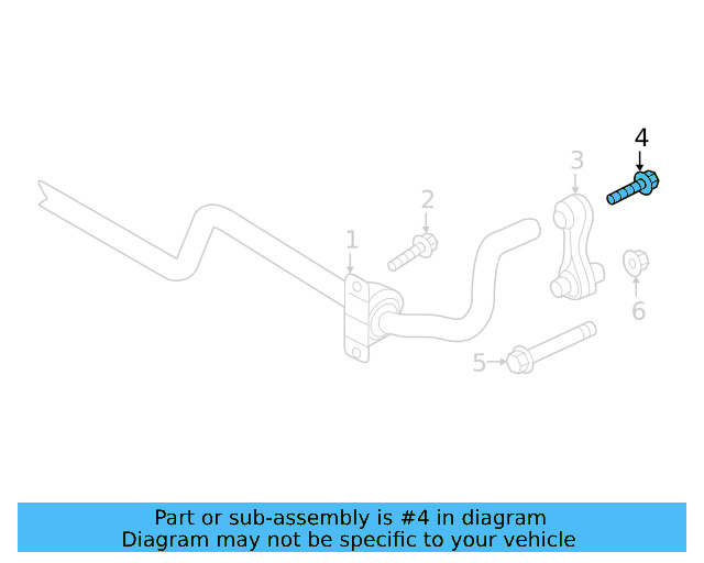 Stabilizer Link Nut N-901-838-04 - View 8