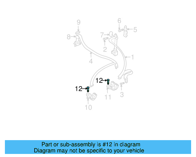 Buckle Bolt N-989-516-02 - View 2