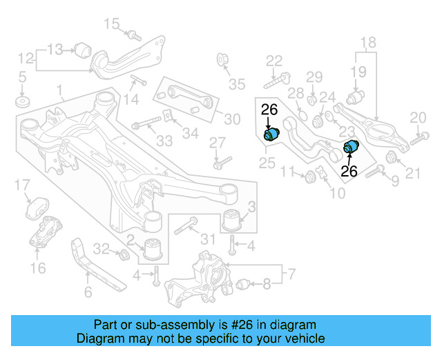 Upper Control Arm Adjust Bolt WHT-000-227 - View 37