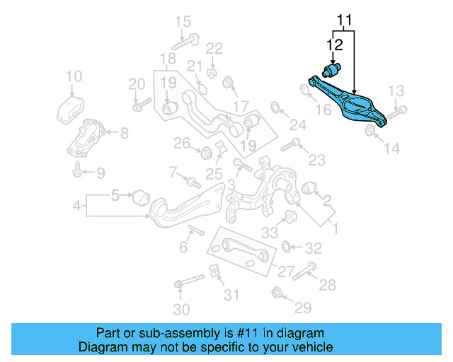 Upper Control Arm Adjust Bolt WHT-000-227 - View 41