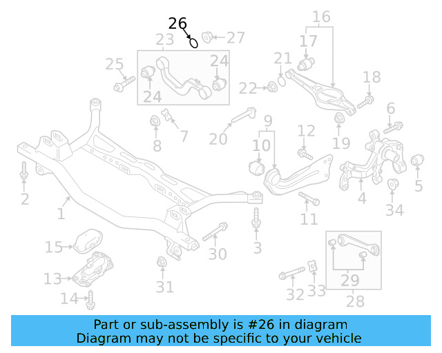 Upper Control Arm Adjust Bolt WHT-000-227 - View 114