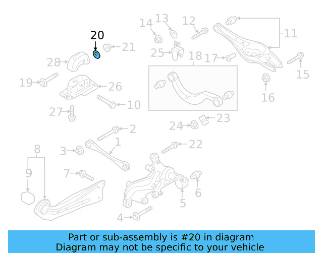 Upper Control Arm Adjust Cam WHT-000-232 - View 10
