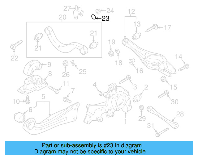 Upper Control Arm Adjust Cam WHT-000-232 - View 12