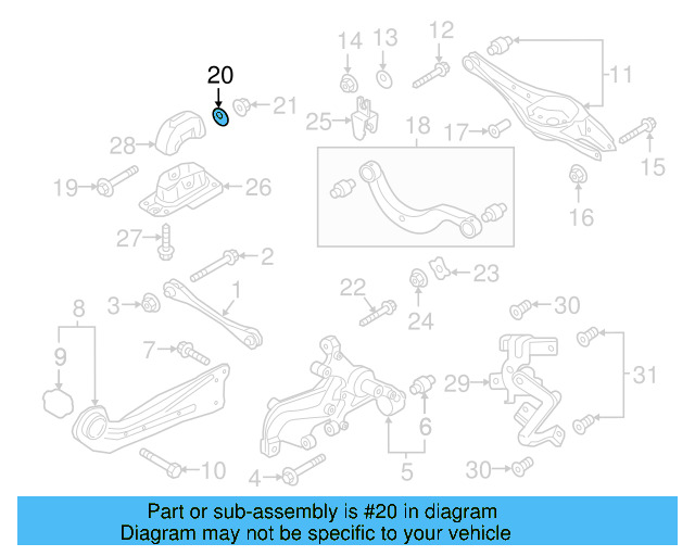 Upper Control Arm Adjust Cam WHT-000-232 - View 13