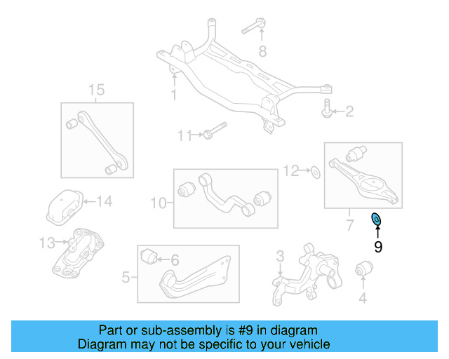 Upper Control Arm Adjust Cam WHT-000-232 - View 89