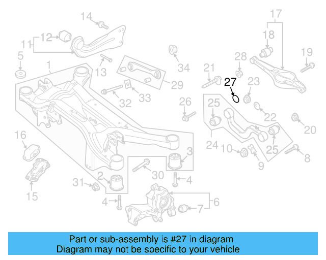 Upper Control Arm Adjust Cam WHT-000-232 - View 22