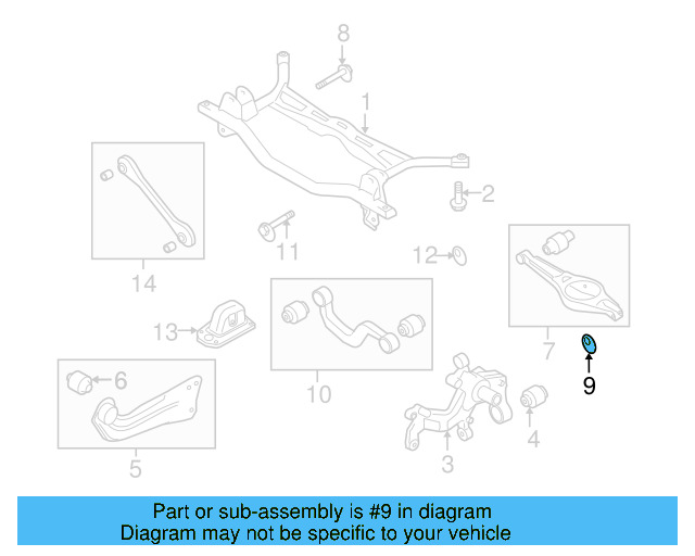Upper Control Arm Adjust Cam WHT-000-232 - View 26