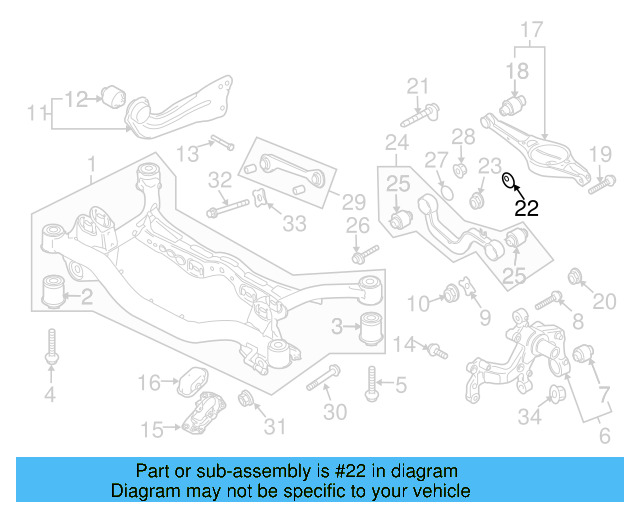 Upper Control Arm Adjust Cam WHT-000-232 - View 103