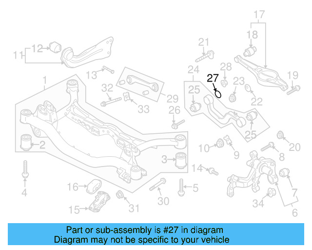 Upper Control Arm Adjust Cam WHT-000-232 - View 102