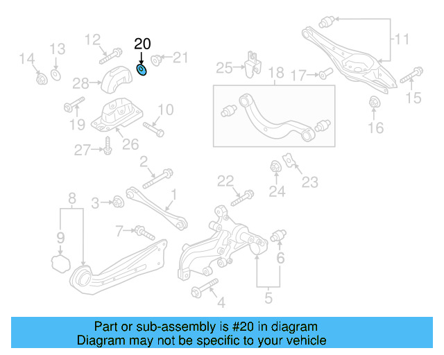 Upper Control Arm Adjust Cam WHT-000-232 - View 73