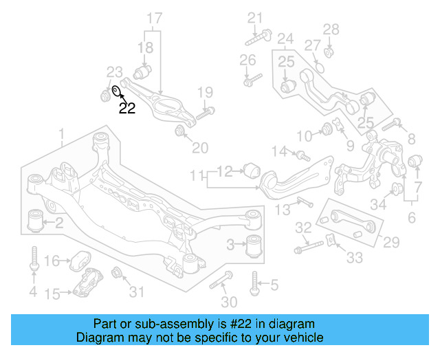Upper Control Arm Adjust Cam WHT-000-232 - View 100