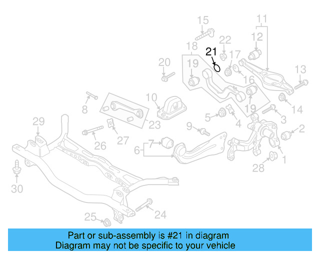 Upper Control Arm Adjust Cam WHT-000-232 - View 87