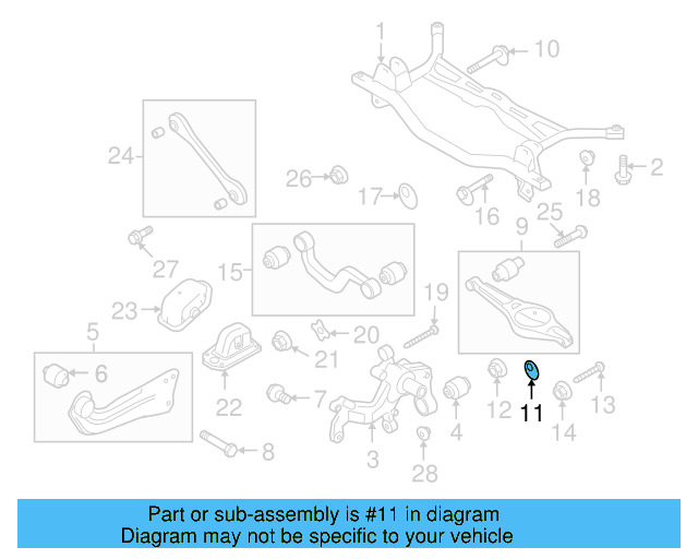Upper Control Arm Adjust Cam WHT-000-232 - View 35