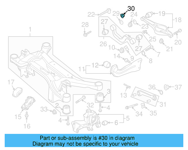 Lower Control Arm Lock Nut N-101-064-02 - View 161