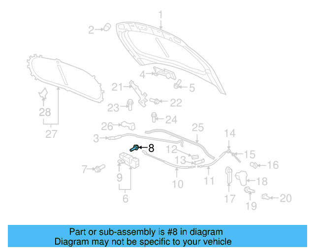 Lock & Switch Bolt WHT-000-425 - View 21