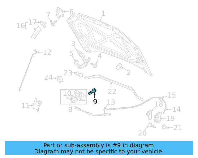 Lock & Switch Bolt WHT-000-425 - View 24