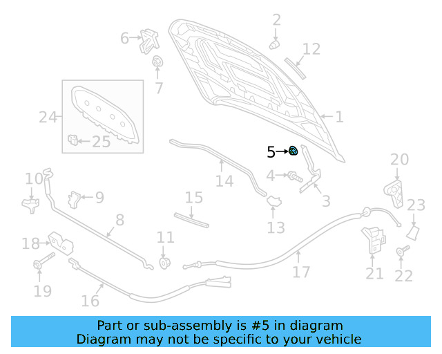 Lock & Switch Bolt WHT-000-425 - View 27